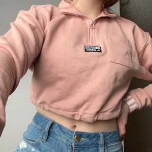 Adidas Cropped Sweatshirt